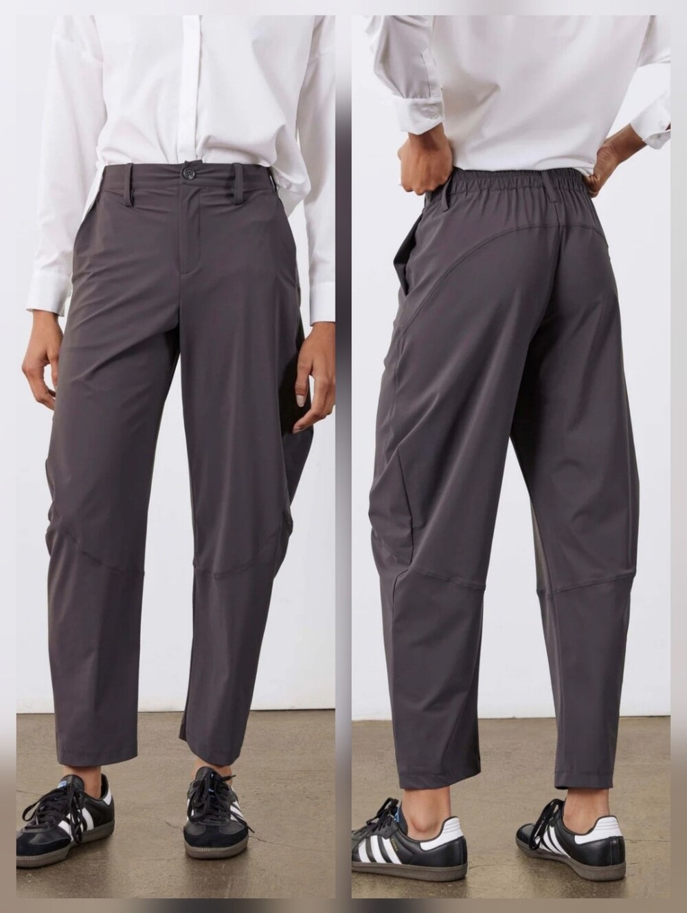 RUTI The Wide-ish Pants Barrel Balloon Leg Trouser 16P